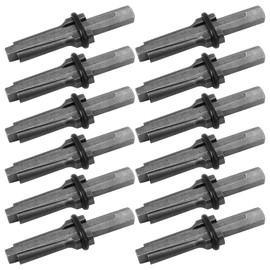 10 PCS Wedges and Feather Shims, 5/8 Inch Stone Splitter, Heavy Duty Stone Splitting Tools for Rocks