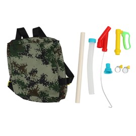 Fertilizer Spreader Bag Design Beans Planter Handle Fertilizer Spreader with Bag Manual Seeder Backpack Garden Planting Tool Fertilizer Applicator