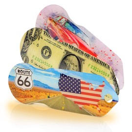 Code24 Shopping Trolley Token with Design – Key Fob with Trolley Token and Key Finder with Registration code for key finding service, shopping cart chip with profile depth gauge