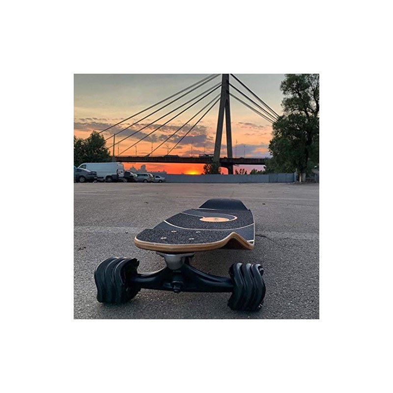 Shark Wheel - Ruedas de Crucero Longboard de 72 mm,