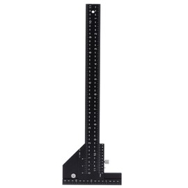 Yosoo Health Gear Aluminum Alloy T Square Ruler 30cm Woodworking