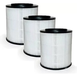 Nispira 12030 HEPA Carbon Filter for Clorox Air Purifier Medium 110030 3 Pack