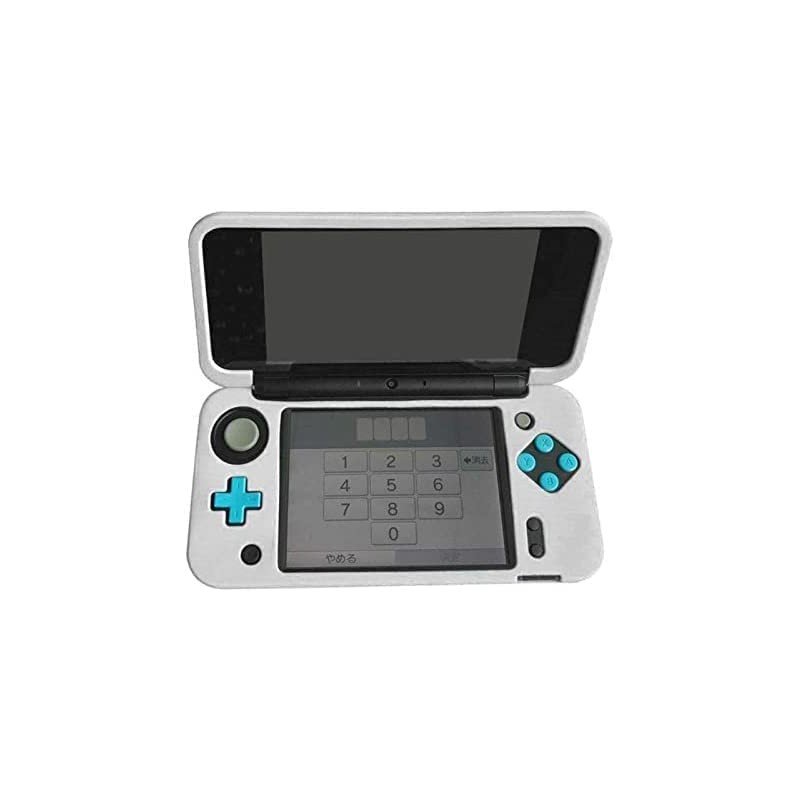 Tekmihat Soft Rubber Silicone Cover Case Protector for New 2DS