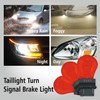 Rafeal Auto 3157 Red Light Bulb 10 Pack,3157red Automotive Brake