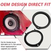 Speaker Mounting Adapter with Wiring Harness Compatible with Civic Accord
