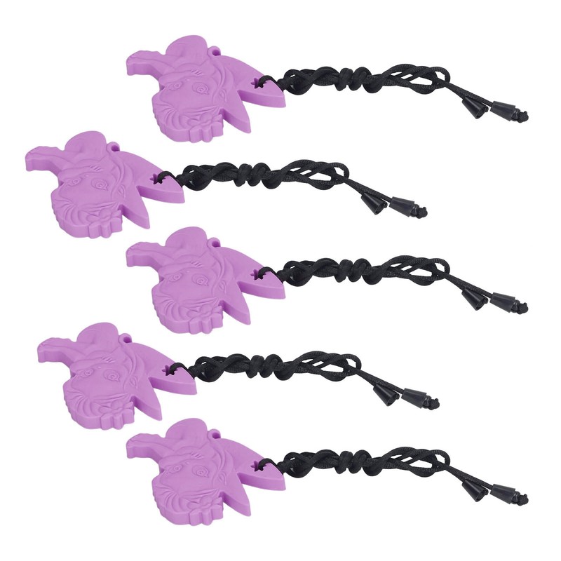 5Pcs Chew Necklace Food Grade Silicone Chewing Pendant for Toddlers