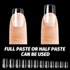 Pack of 240 Fake Nails Short Nail Tips, 12 Sizes,