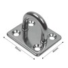 Lomo 8mm Stainless Steel D Ring 316 Marine Grade Wall