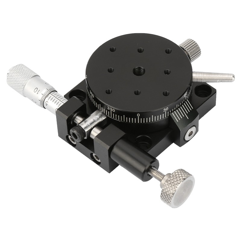 R38 Manual Rotation Stage Rotating Platform Precision Bearing Sliding Tuning