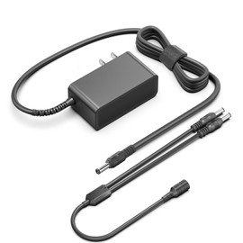 HKY 10V AC Adapter Charger for Dogtra ARC 1900S 1902S EDGE RT 2300NCP 2500T&B 2500B 3500NCP & Super-X 3502NCP D3502NCP D3502 NCP Super X 2 Dog SuperX 1 Mile Remote Trainer Training Collar Power Supply