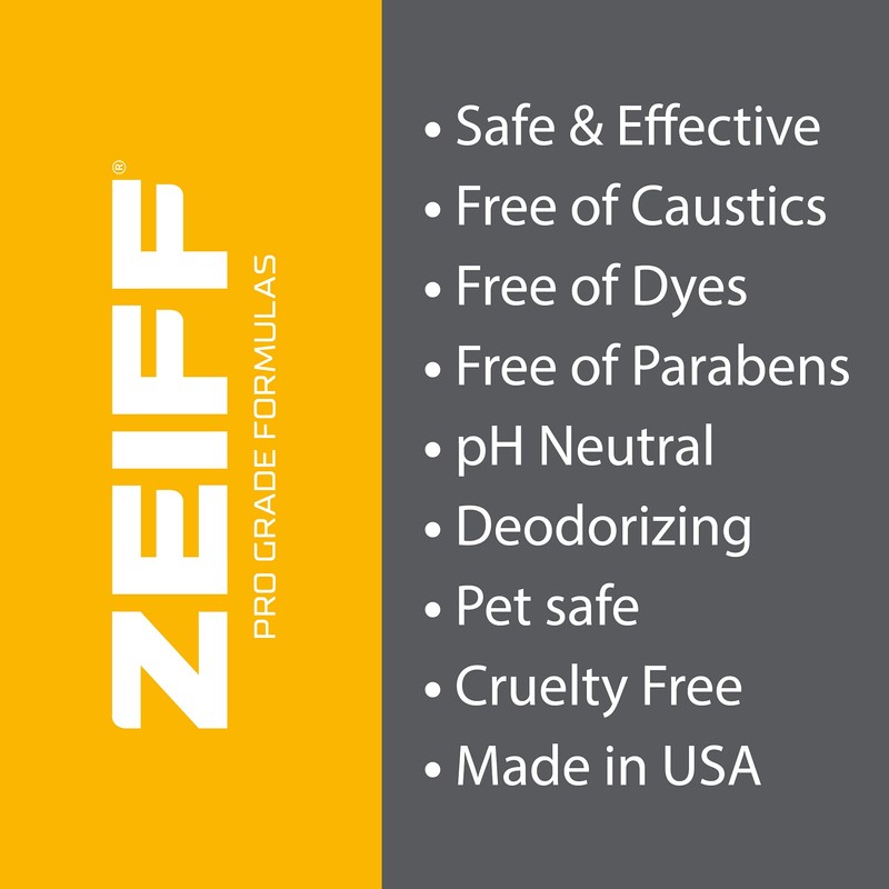 Zeiff Pro-Grade Multi-Purpose Probiotic Enzyme Cleaner - Pet Stain and