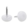 uxcell Furniture Feet Nail Plastic Glide Nails Chair Table Leg