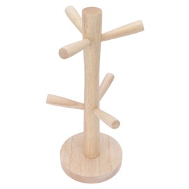 Mug Rack Particle Board 12.8x5.7Inches Cup Holder for Storage Display and Drying of Cups Bottles