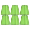 6PCS E14 Lamp Shade Fabric Lampshade Table Lamp Ceiling Lamp