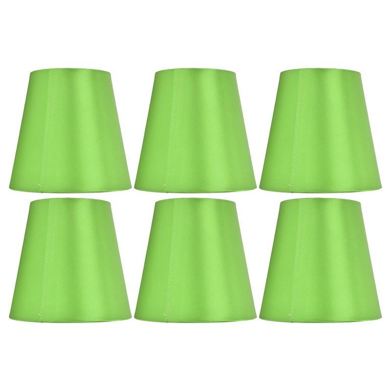 6PCS E14 Lamp Shade Fabric Lampshade Table Lamp Ceiling Lamp