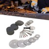 Rotary Cutting Wheels Tool Kit Resin Cut Off Disc HSS