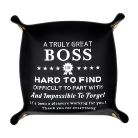 Best Boss Gifts for Men Boss Office Desk Tray Appreciation Bosses Day Gifts for Men Male Leader Supervisor Promotion Gifts for Manger Birthday Gifts for Boss Cool Farewell Leaving Job Retirement Gift