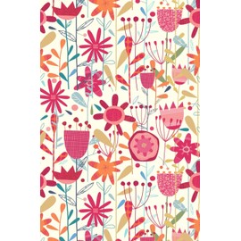 Notes: A Blank Lined Journal with Wild Weeds and Flowers Cover Art