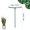 12Packs Plant Support Stake Half Round Plant Support, Stackable 3