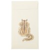 Arisaka Senzando Pochi Pouch, Set of 3, Stickers, Chipmunks and