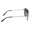 Karl Lagerfeld Unisex Sunglasses, 718 Matte Amber Gold