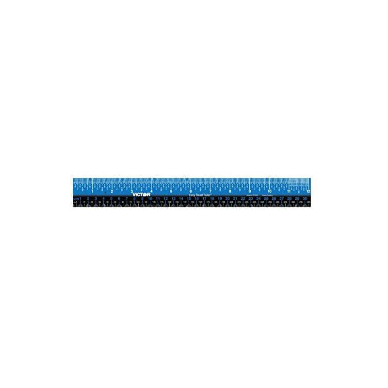VCTEZ12SBL - Easy Read Stainless Steel Ruler