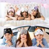siawadeky Eye Mask, Light Blocking, Set of 5, Cute, Cat
