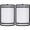 Cloudy Bay Dusk to Dawn LED Outdoor Wall Sconce,3000K /4000K