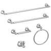 Delta Faucet 73246 Woodhurst Towel Ring, Chrome