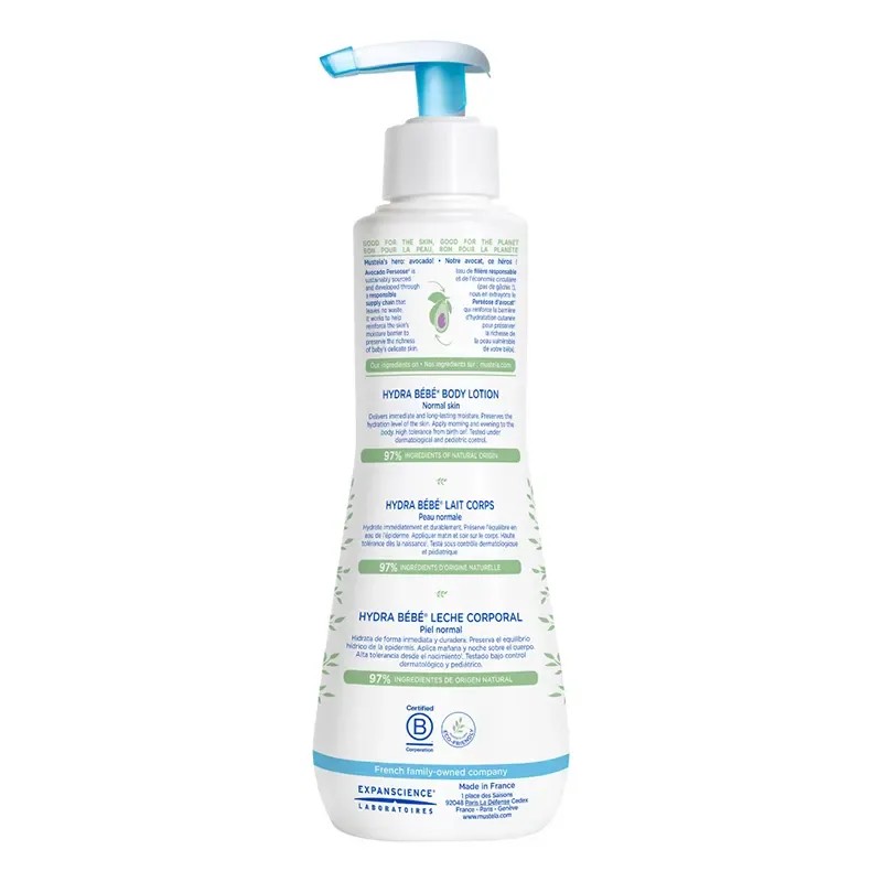 Mustela Hydra Bébé Loción Corporal Piel Normal 300ml