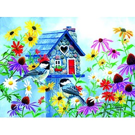 Tweet Hearts Cottage 500 pc Jigsaw Puzzle by SUNSOUT INC