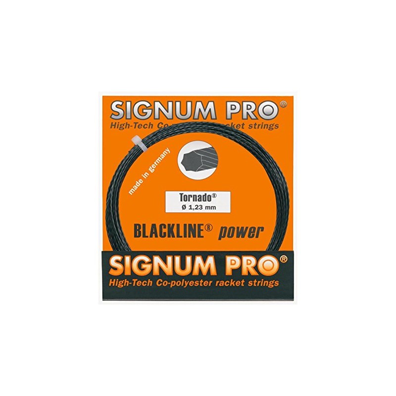 Signum Pro Blackline Power Tornado Tennis String - 12m set