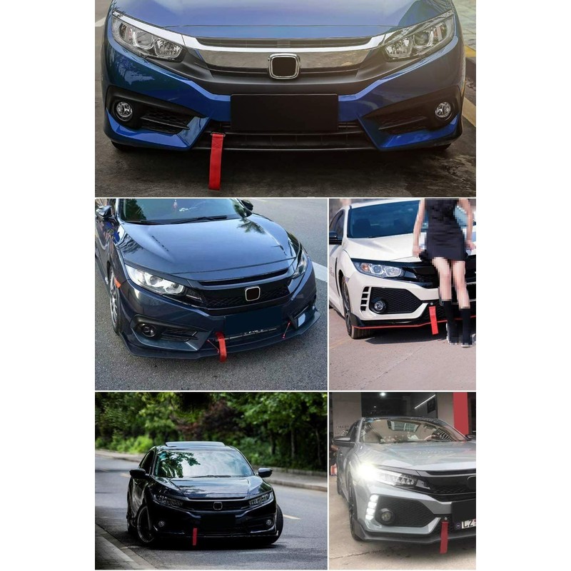 Remove Before Flight Racing Trailer Tow with Belt Rope Rally