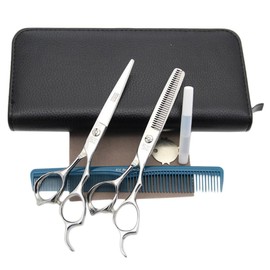 minkissy 1 Haircut Tool Clipper Stylist Straight Razor Foil Scissors for Hair Barber Shears Hair Scissors Stainless Steel Scissors Straight Scissors