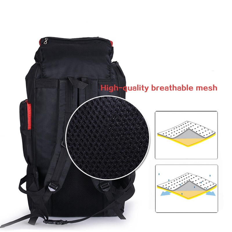 Outdoor Sports Backpack High Capacity Mountain Climbing Backpack for Camping