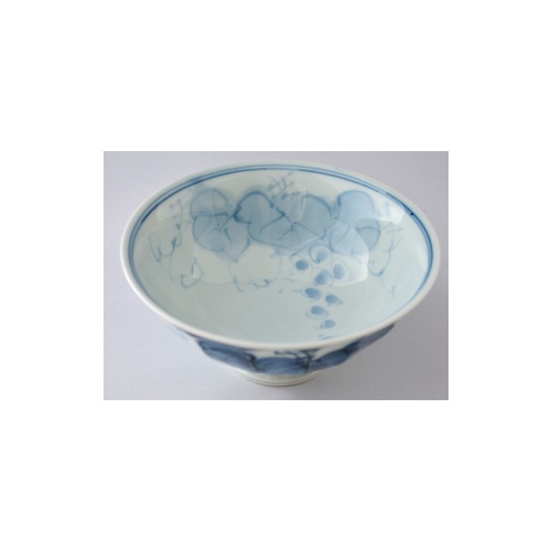 Hasami ware one saitō Kilns, Lightweight Rice Bowl (Large) Inside