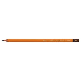KOH-I-NOOR 8B Graphite Pencil (Pack of 12), Yellow