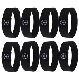 BRITIVIVE Schnürsenkel Fixierband Kinder 8 Stück Fixierband für Fußballschuhe Band Fußballschuhe Reißfeste Fixierung für Feste Lose und Unbequeme Schuhe Sportschuhe Freizeitschuhe(Kinder)