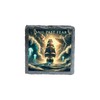 Sail Past Fear Ship in Stormy Sea Slate Coaster with