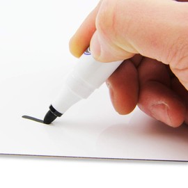 Magnet Expert® Gloss White Flexible A4 Ferrous Sheet (297 x 210 x 1mm) (Pack of 1)