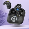 Pomya Wireless Earbuds Bluetooth5.4 Headphones with Page Turner Remote &