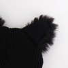 ZARSIO Gorro de Punto, Gorro con Orejas de Gato, Divertido