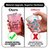 50PCS Black Bride or Die Bachelorette Party Plastic Cups 12