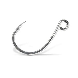 VMC SIMPLE SALTWATER HOOK INLINE 7266 - By 6, N°3/0, Etain Brillant