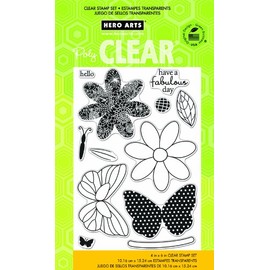 Hero Arts Butterfly Clear Stamp Set