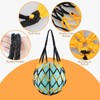 Pack of 2 Ball Net Bag Portable Ball Net Sports