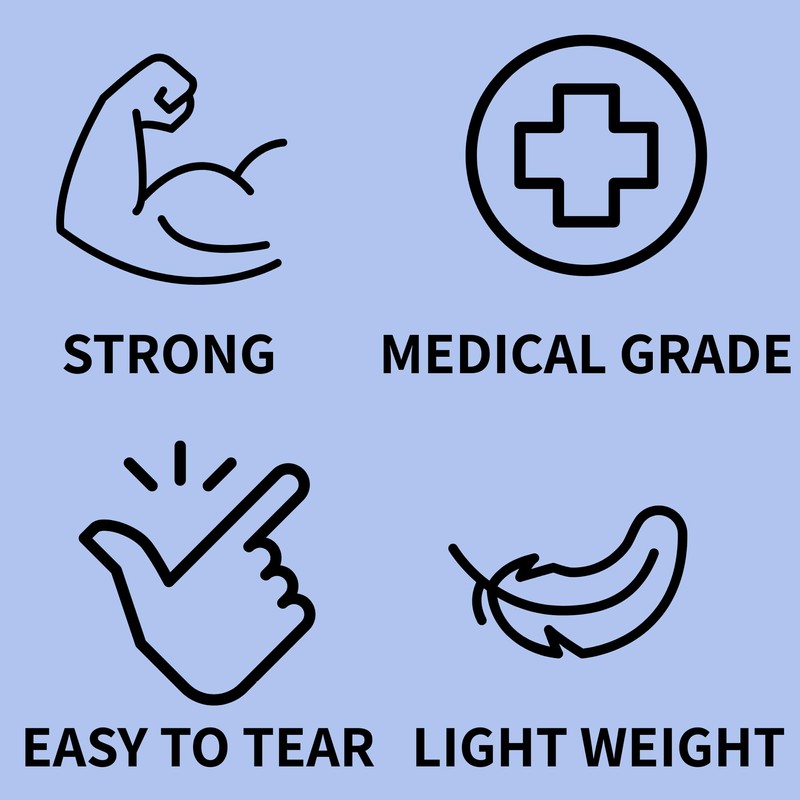 Athletic Tape – 8 Rolls (1.5″ x 10 Yards) –