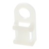 Panduit TA1S8-C 4-Way Tie Anchor Mount, Screw Applied, Nylon 6.6,