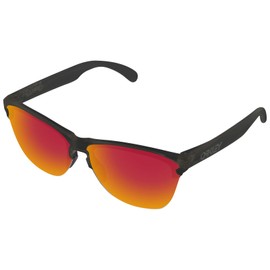 LenzReborn Polarized Lenses Replacement for Oakley Frogskins Lite OO9374 Sunglass - Fire Red - Polarized Mirrored