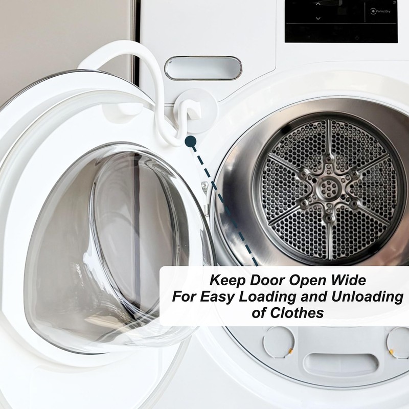 Magnetic Washer Door Prop, Front Load Washer Door Holder, Keeps